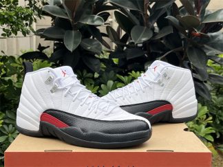 Air Jordan 12 Red Taxi White Gym Red sneaker