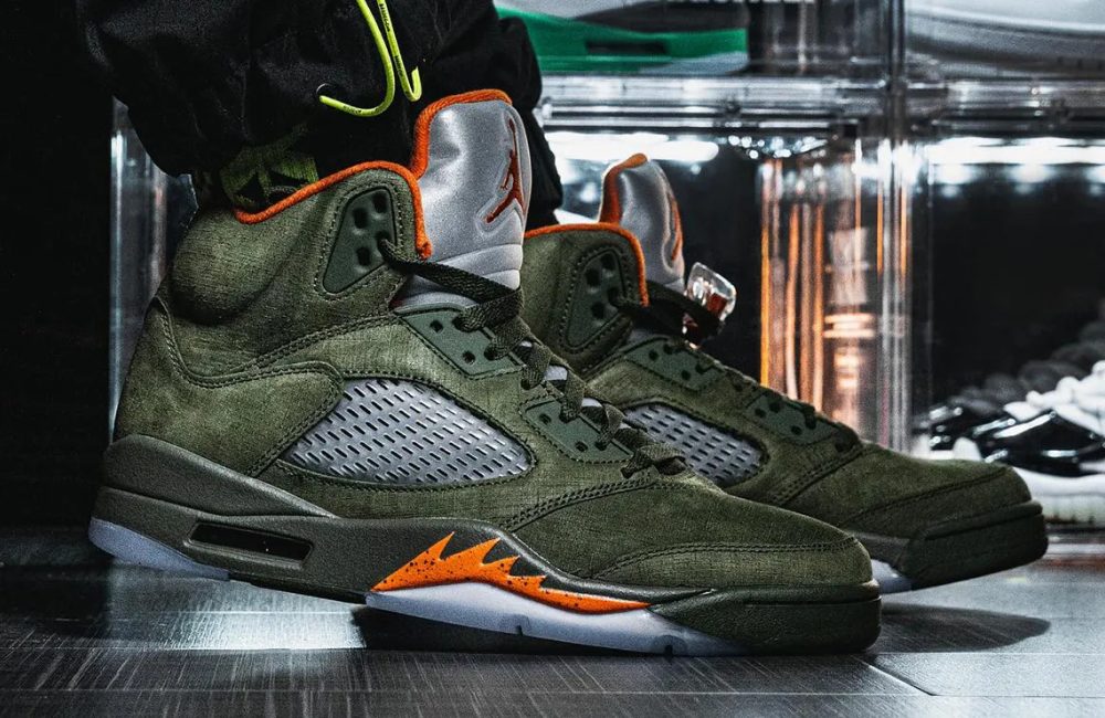 Air Jordan 5 Olive