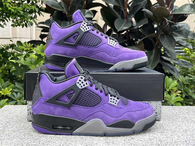 Travis Scott x Air Jordan 4 Purple