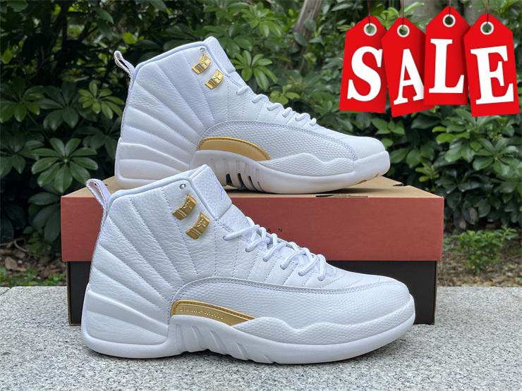 2024 Air Jordan 12 White Phantom Men's